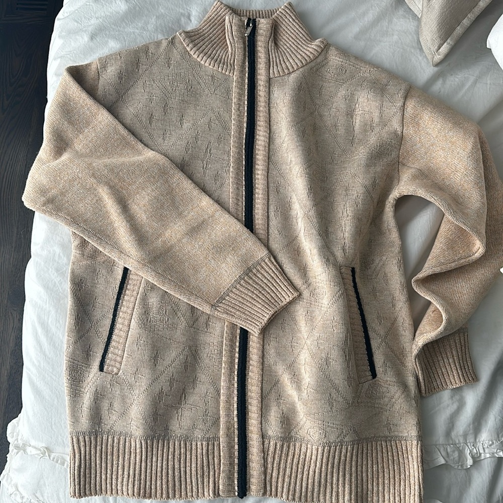 Men’s zip up sweater